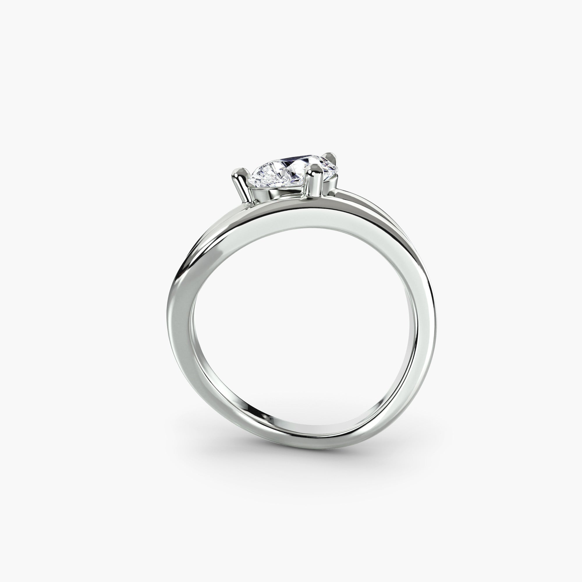 The "Isla" Double Wave Ring