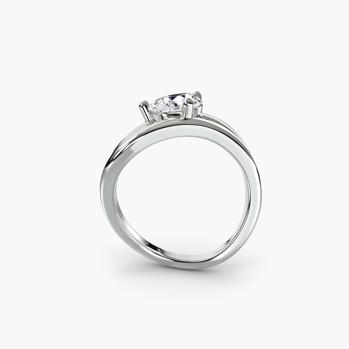 The "Isla" Double Wave Ring