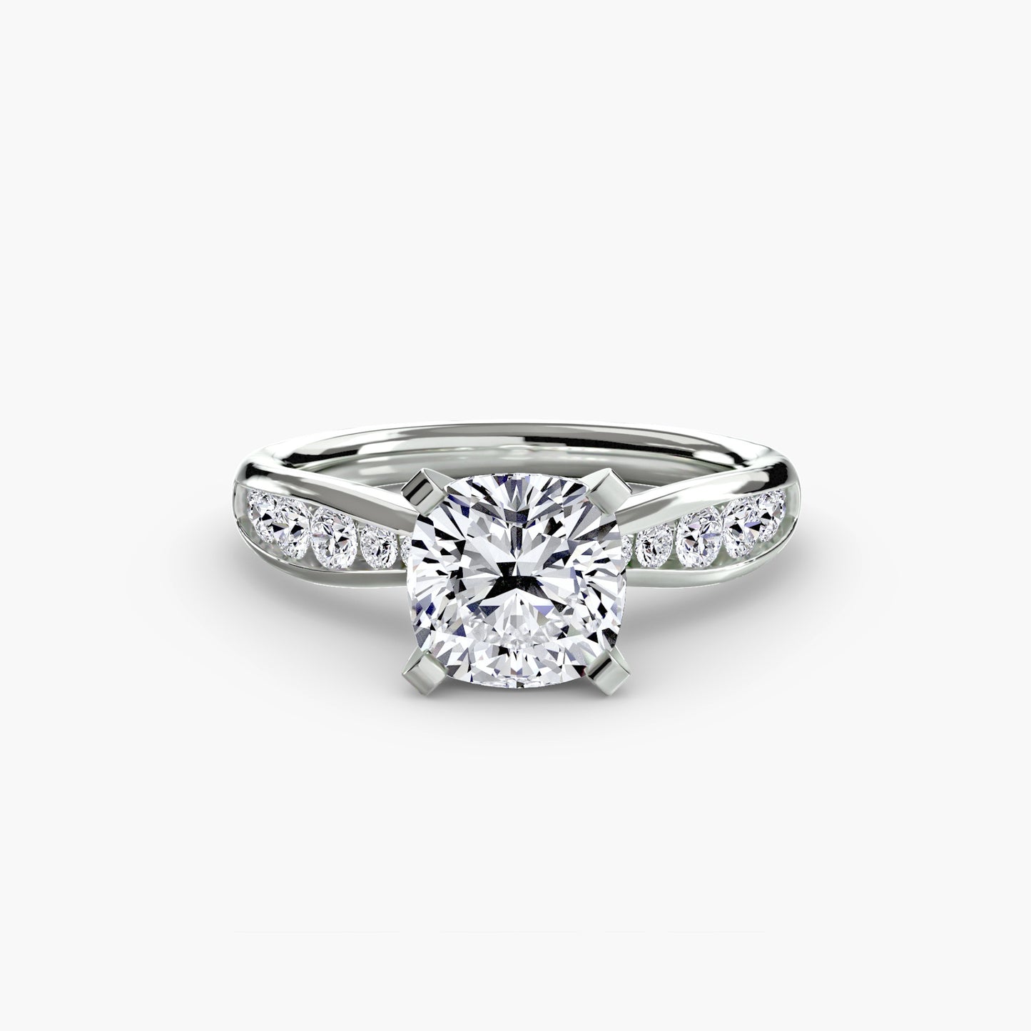 The "Adeline" Graduated Channel Set Ring