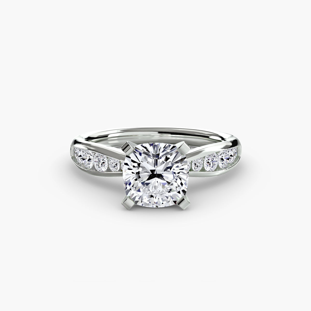 The "Adeline" Graduated Channel Set Ring