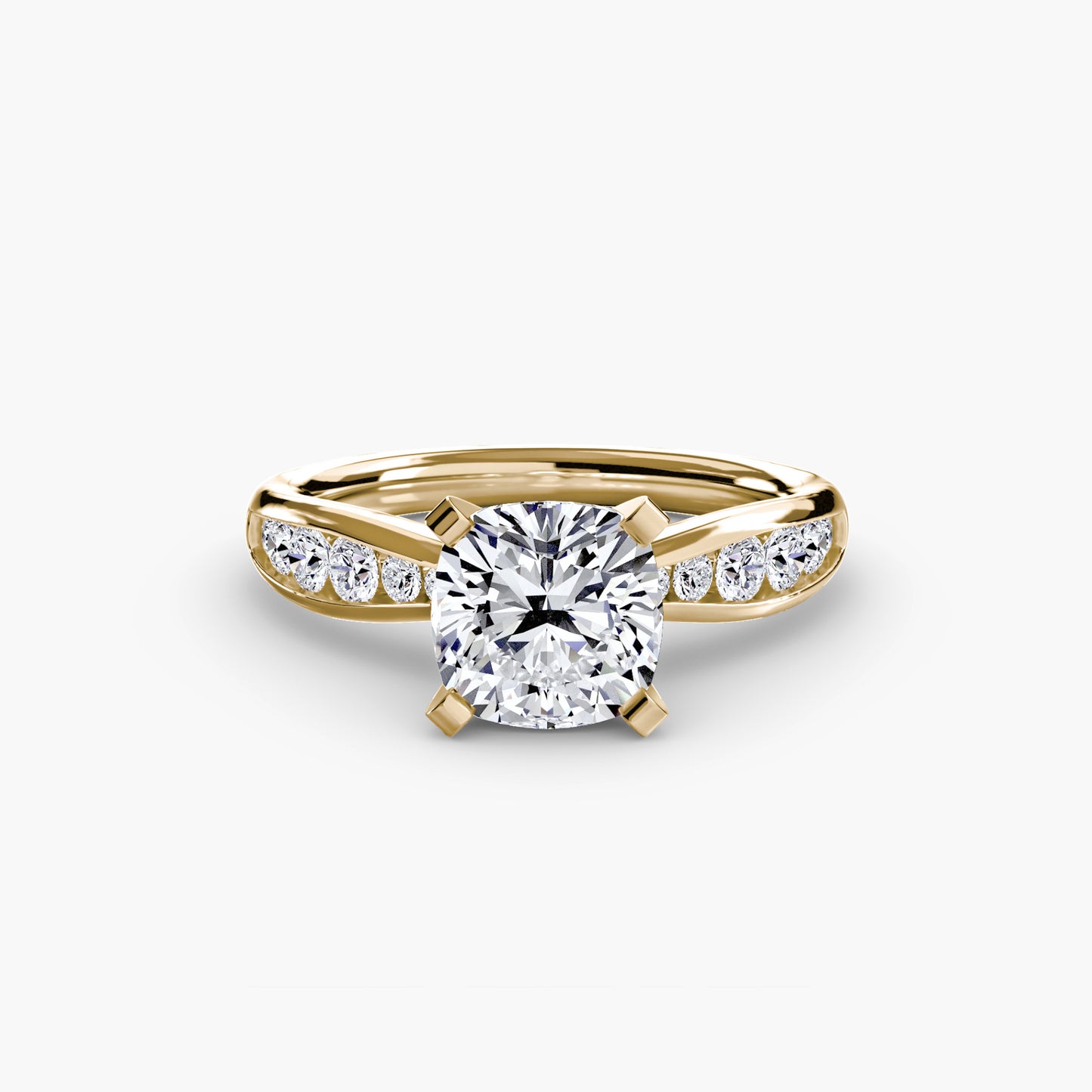 The "Adeline" Graduated Channel Set Ring