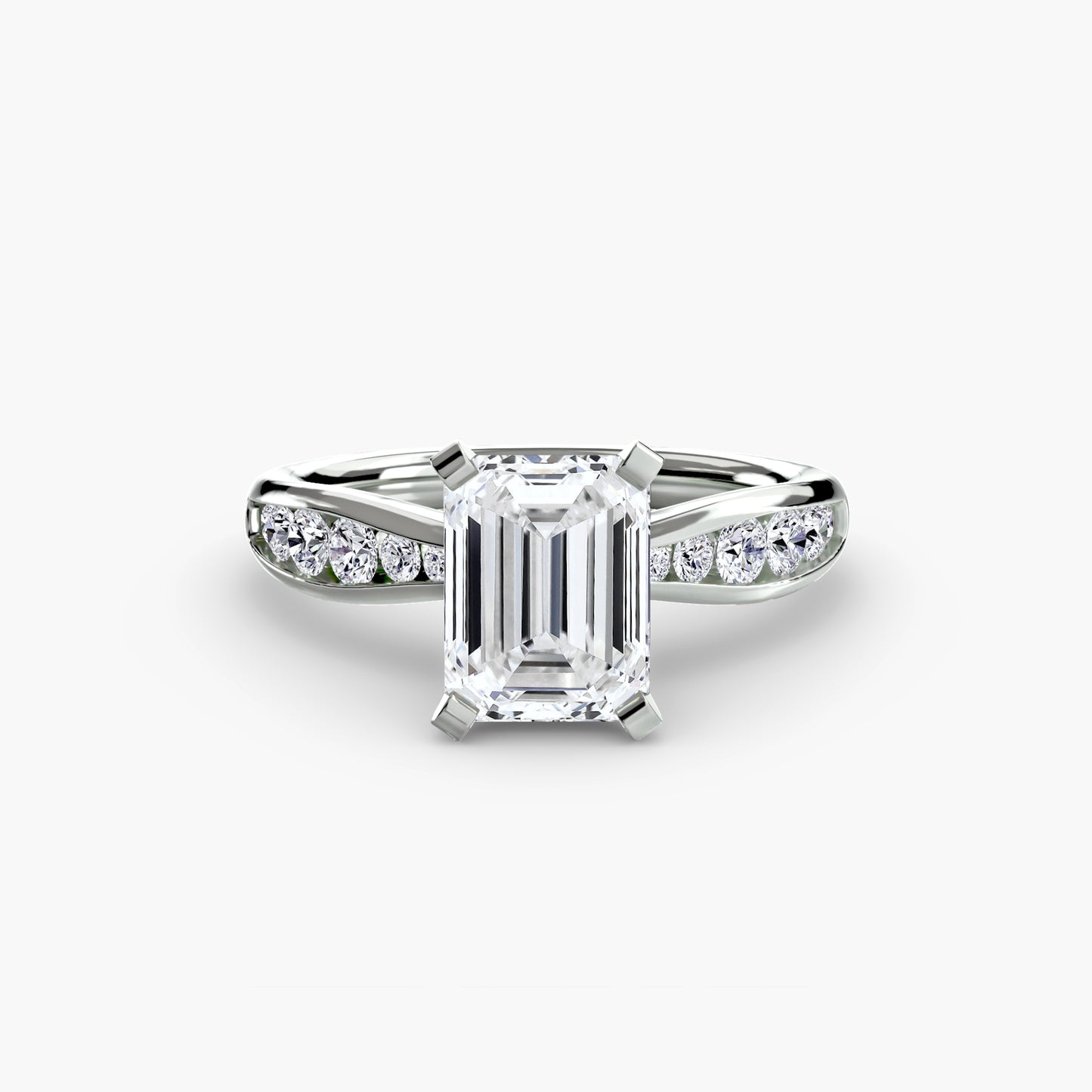 The "Adeline" Graduated Channel Set Ring
