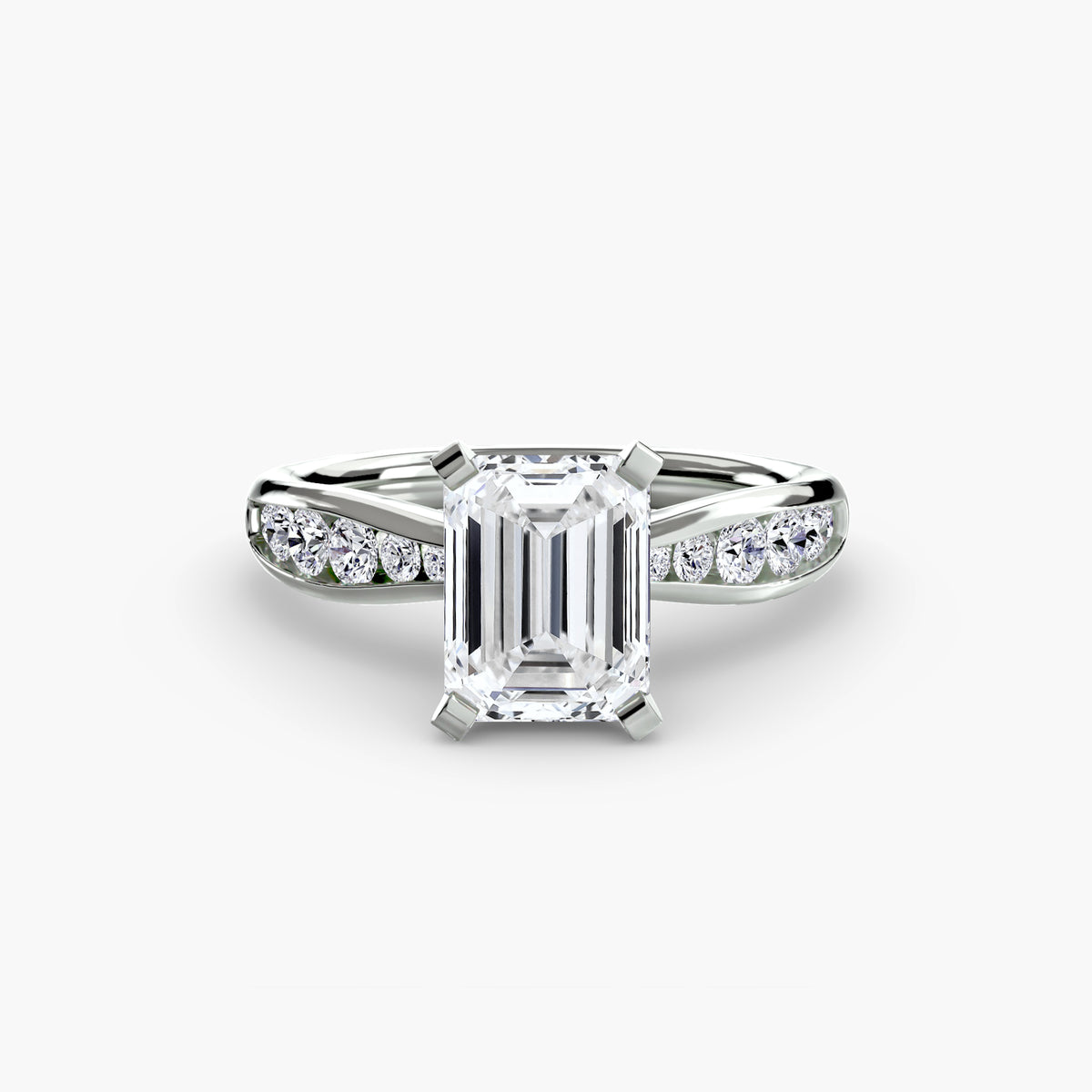 The "Adeline" Graduated Channel Set Ring