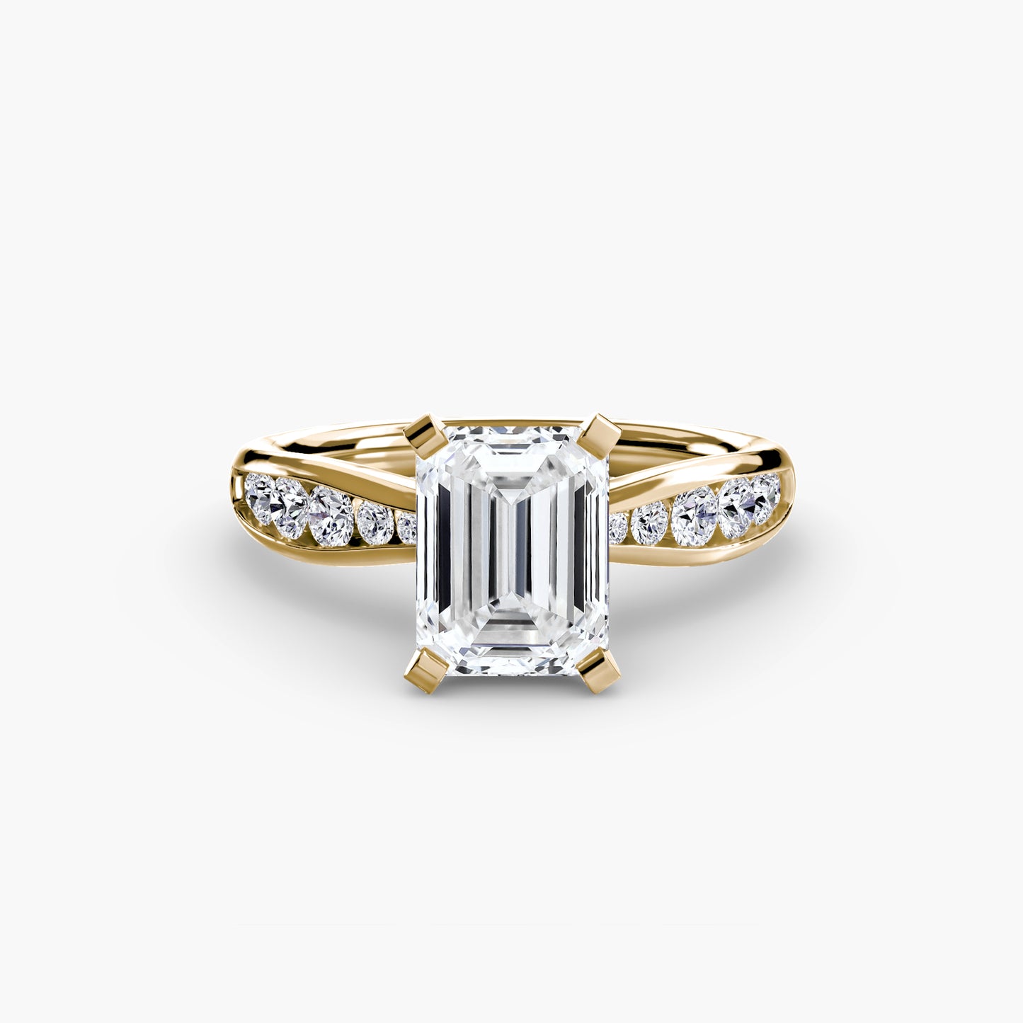 The "Adeline" Graduated Channel Set Ring