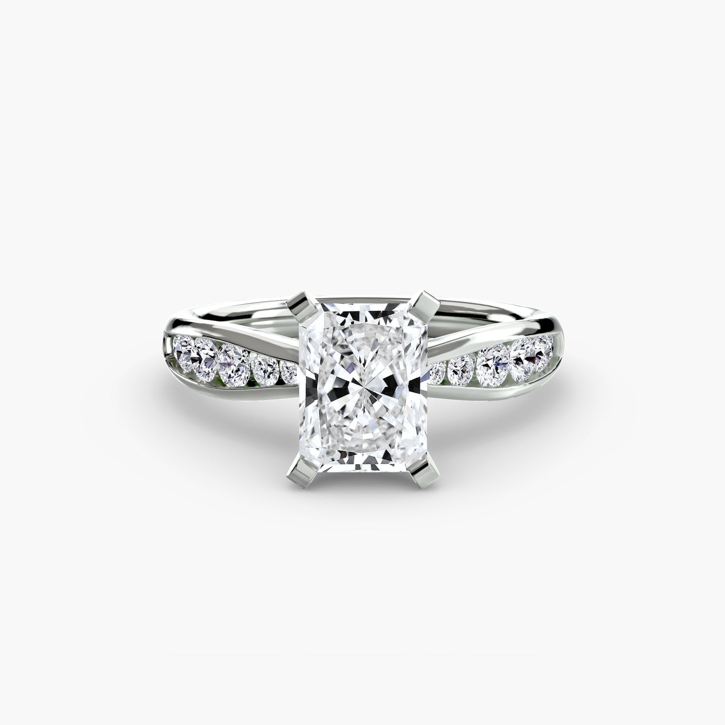 The "Adeline" Graduated Channel Set Ring