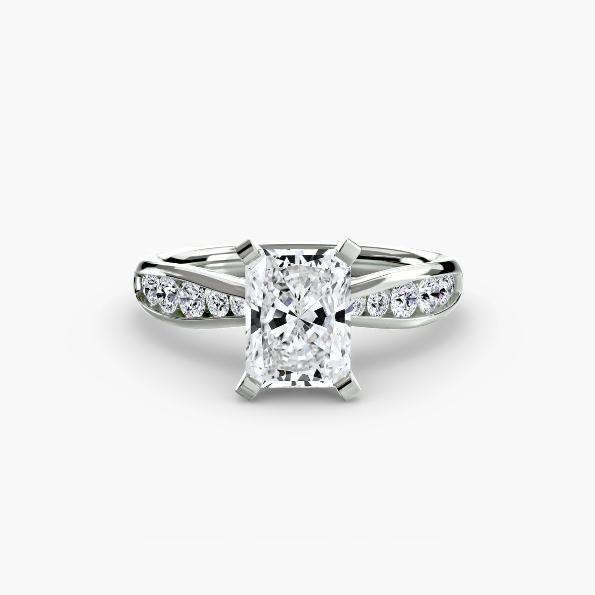 The "Adeline" Graduated Channel Set Ring