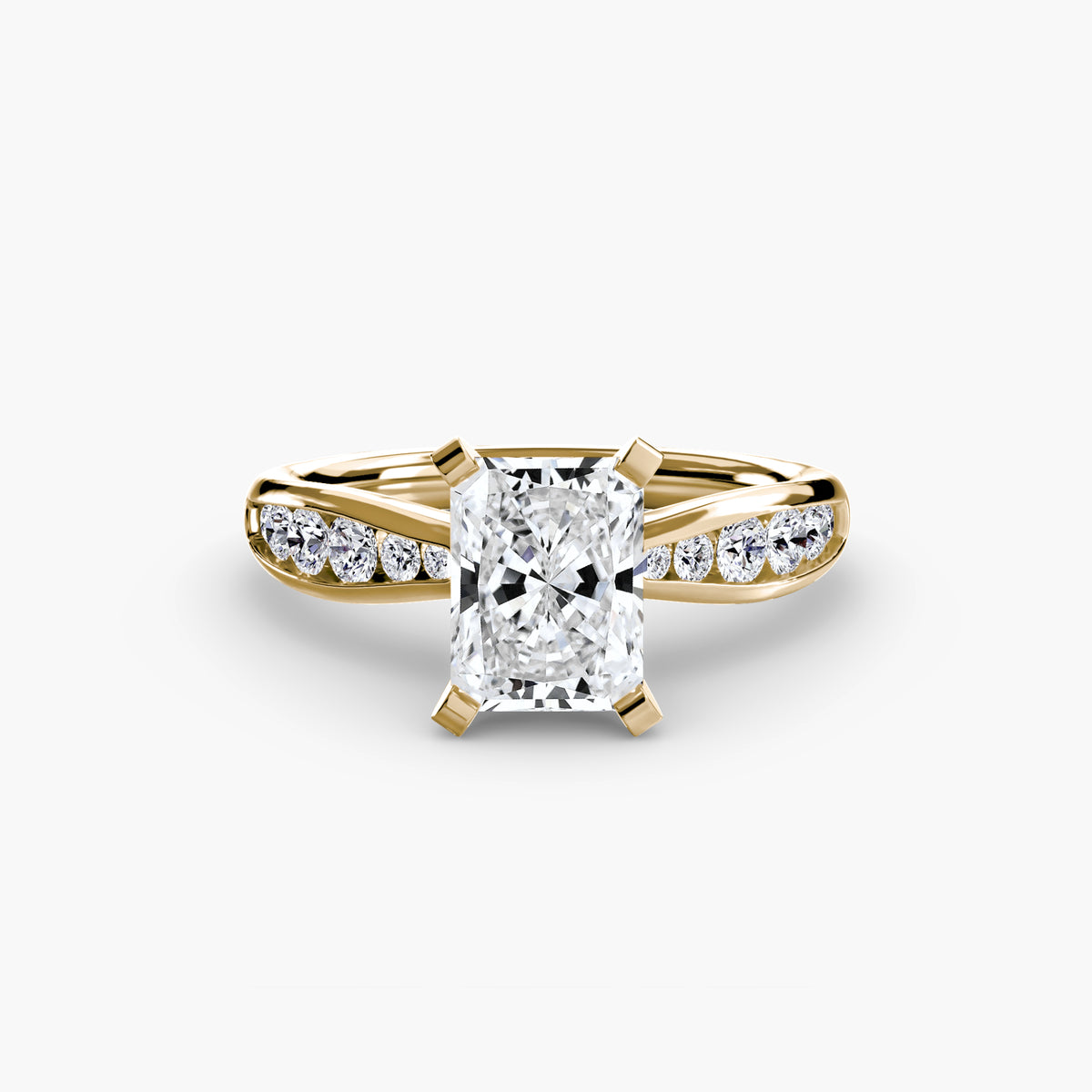 The "Adeline" Graduated Channel Set Ring