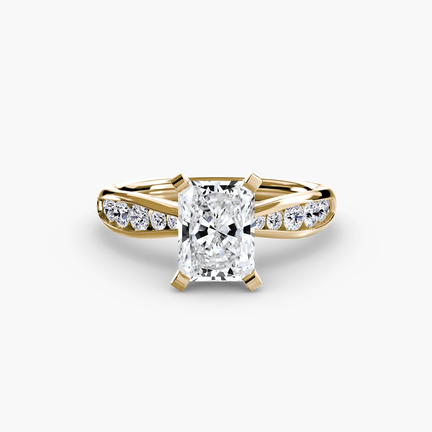 The "Adeline" Graduated Channel Set Ring