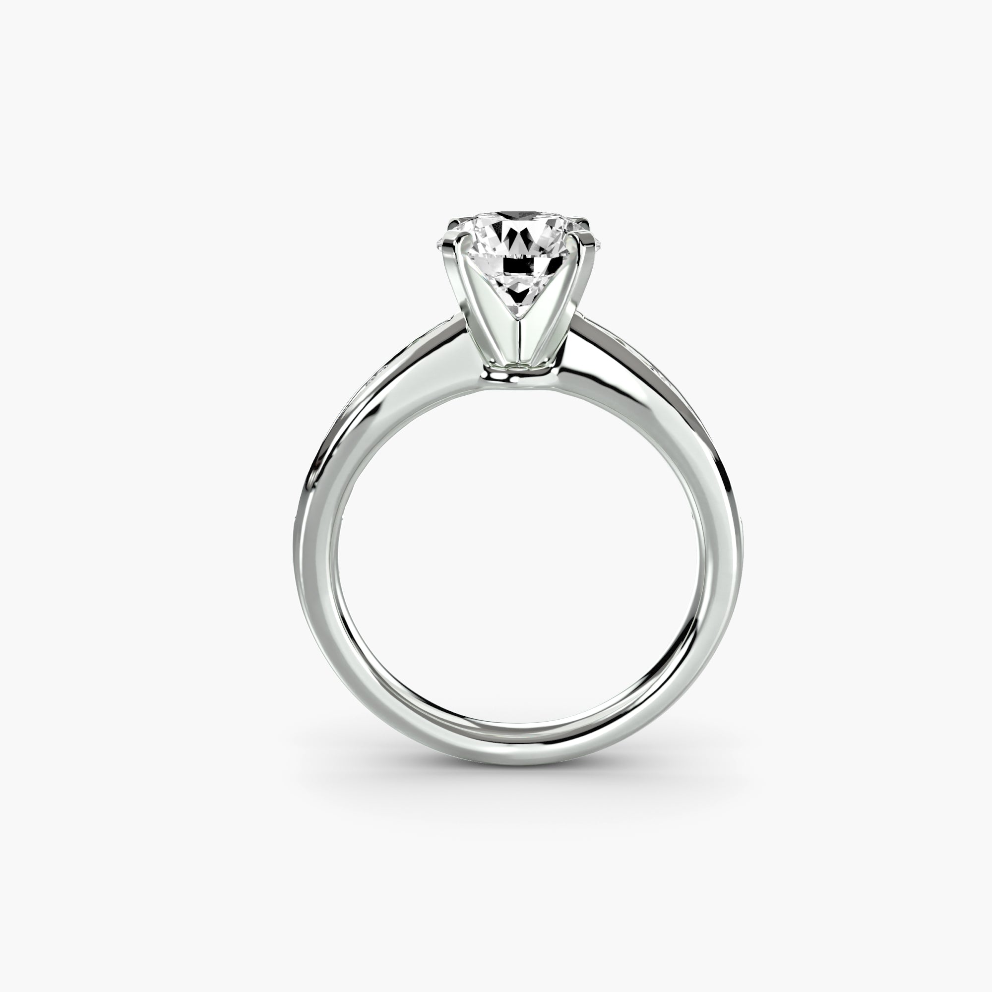 The "Adeline" Graduated Channel Set Ring