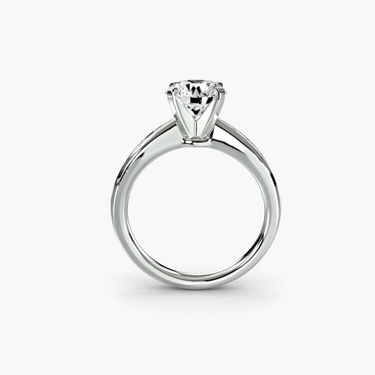 The "Adeline" Graduated Channel Set Ring