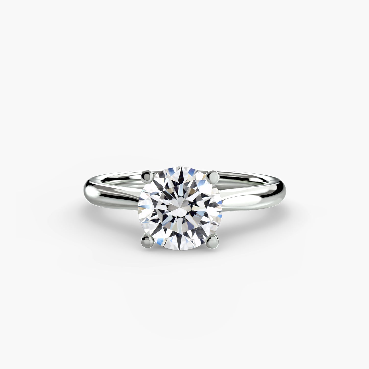 The "Charlotte" Classic Cathedral Gallery Solitaire