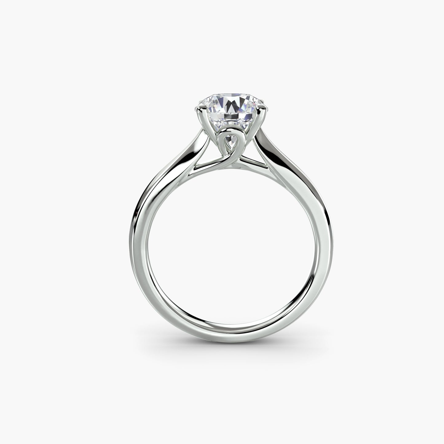 The "Charlotte" Classic Cathedral Gallery Solitaire