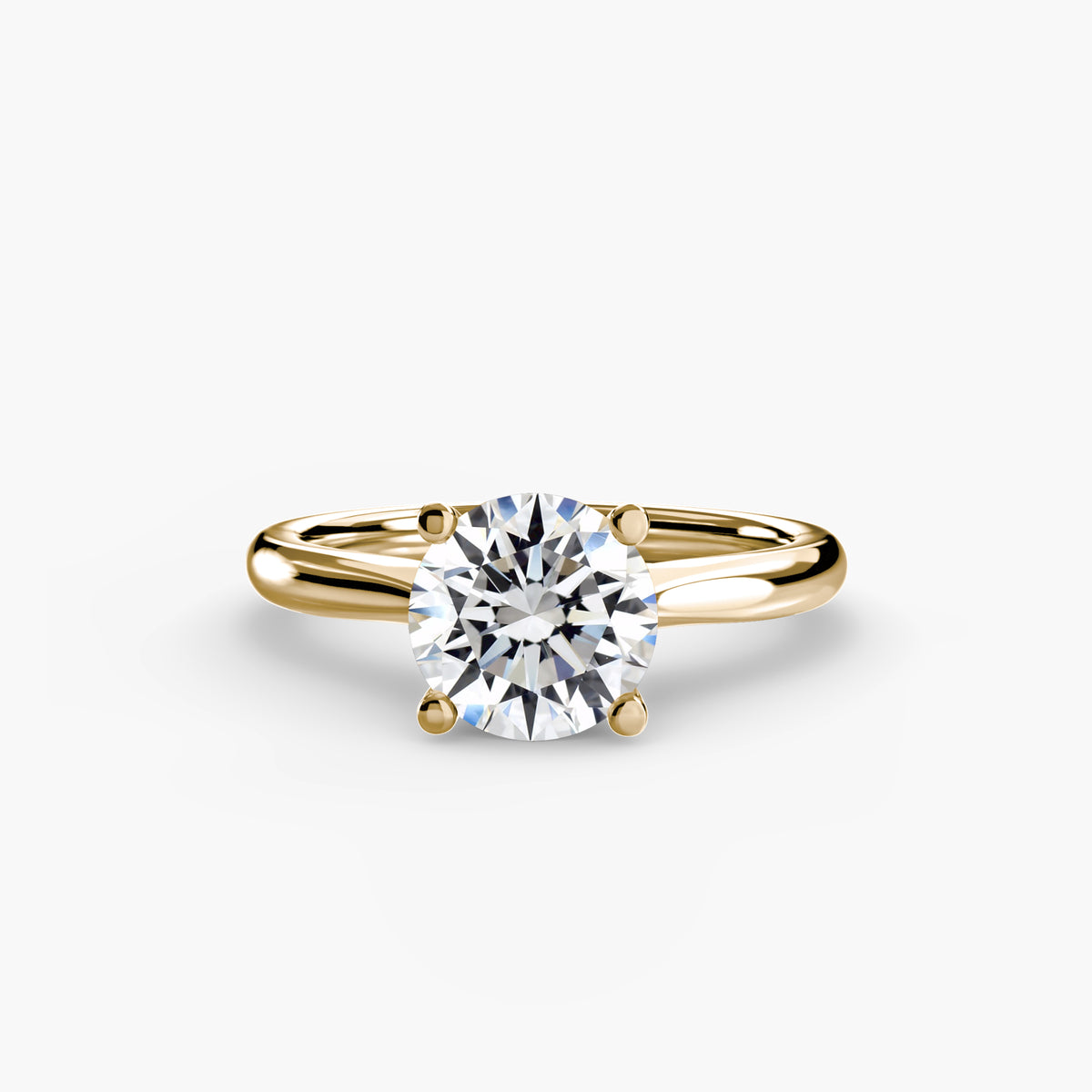 The "Charlotte" Classic Cathedral Gallery Solitaire