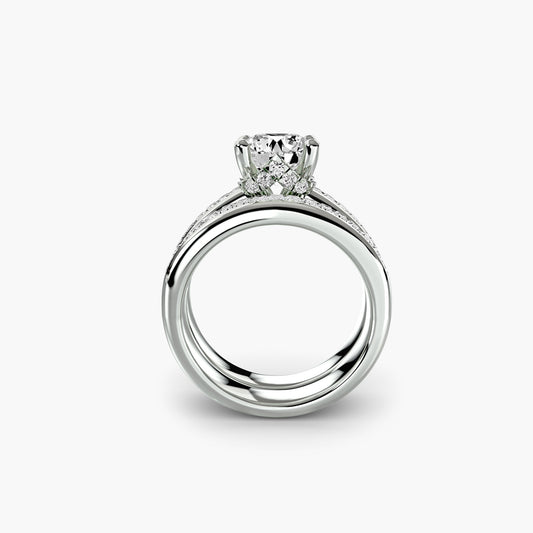 The "Scarlett" Baguette Channel Ring
