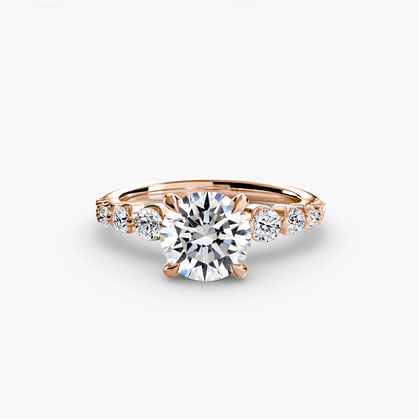 The "Tessa" Graduated Floating Diamond Ring