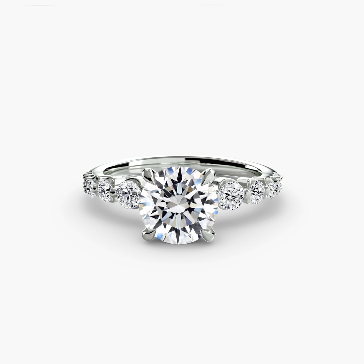 The "Tessa" Graduated Floating Diamond Ring