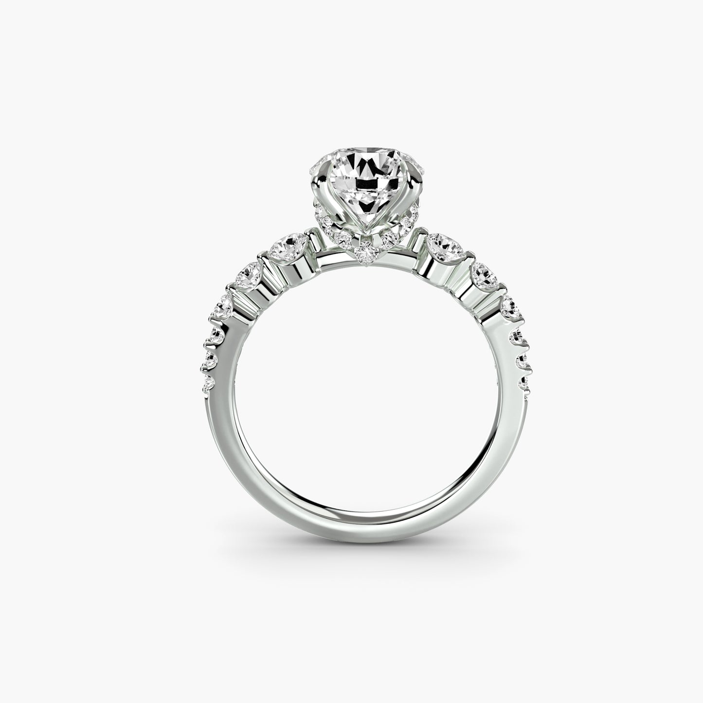 The "Tessa" Graduated Floating Diamond Ring