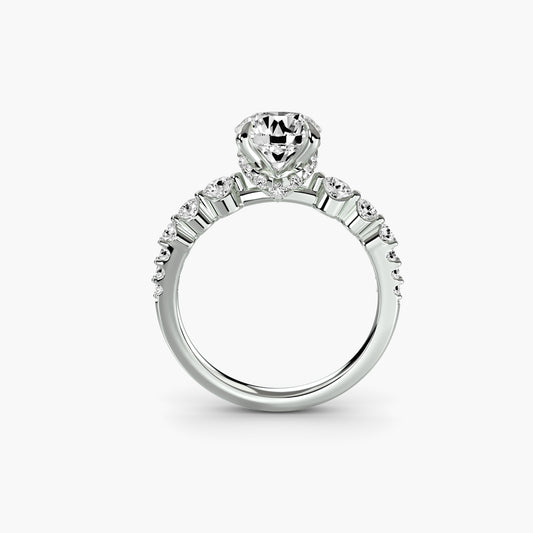 The "Tessa" Graduated Floating Diamond Ring