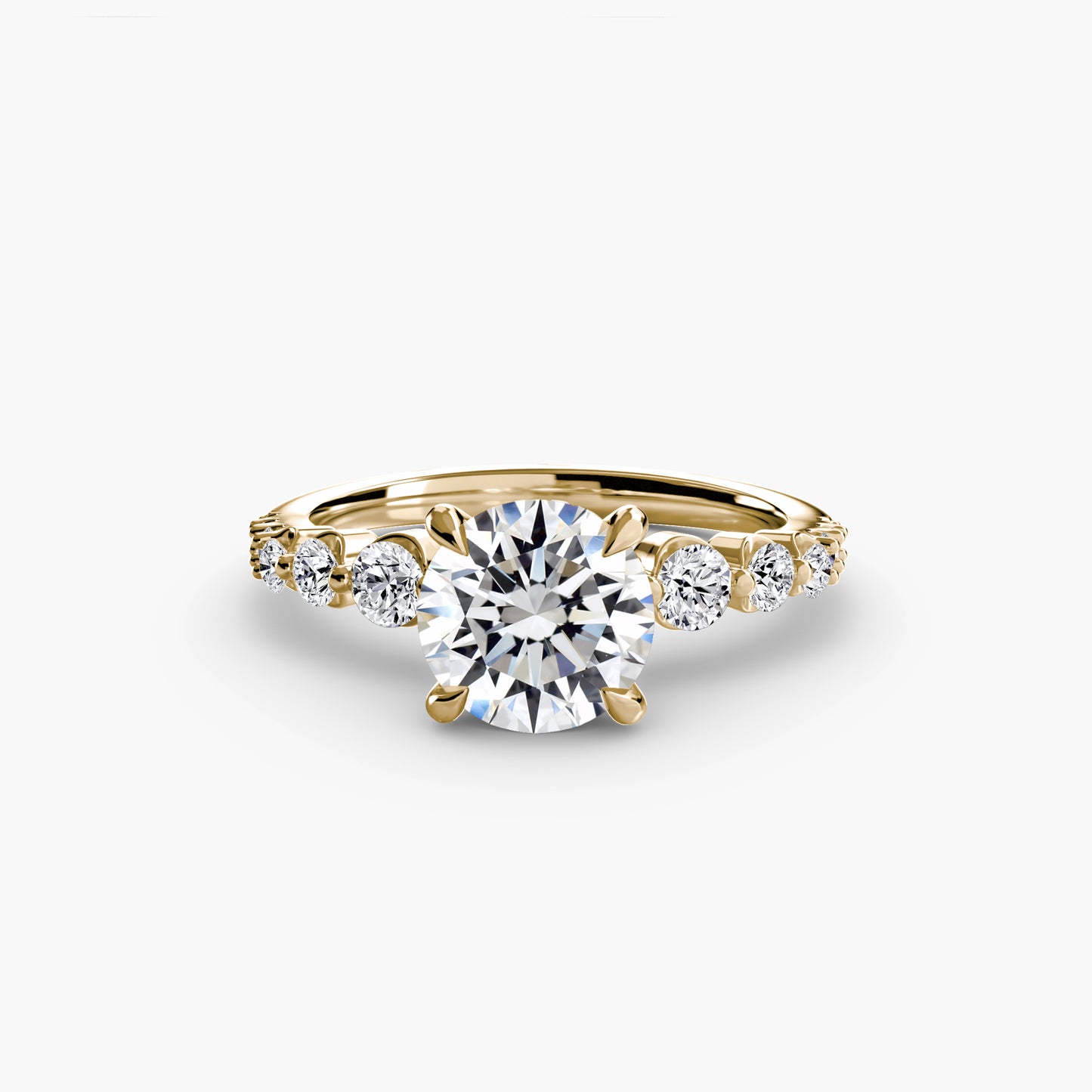 The "Tessa" Graduated Floating Diamond Ring