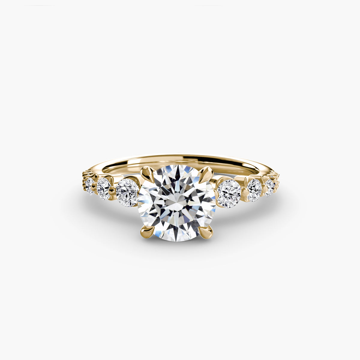 The "Tessa" Graduated Floating Diamond Ring