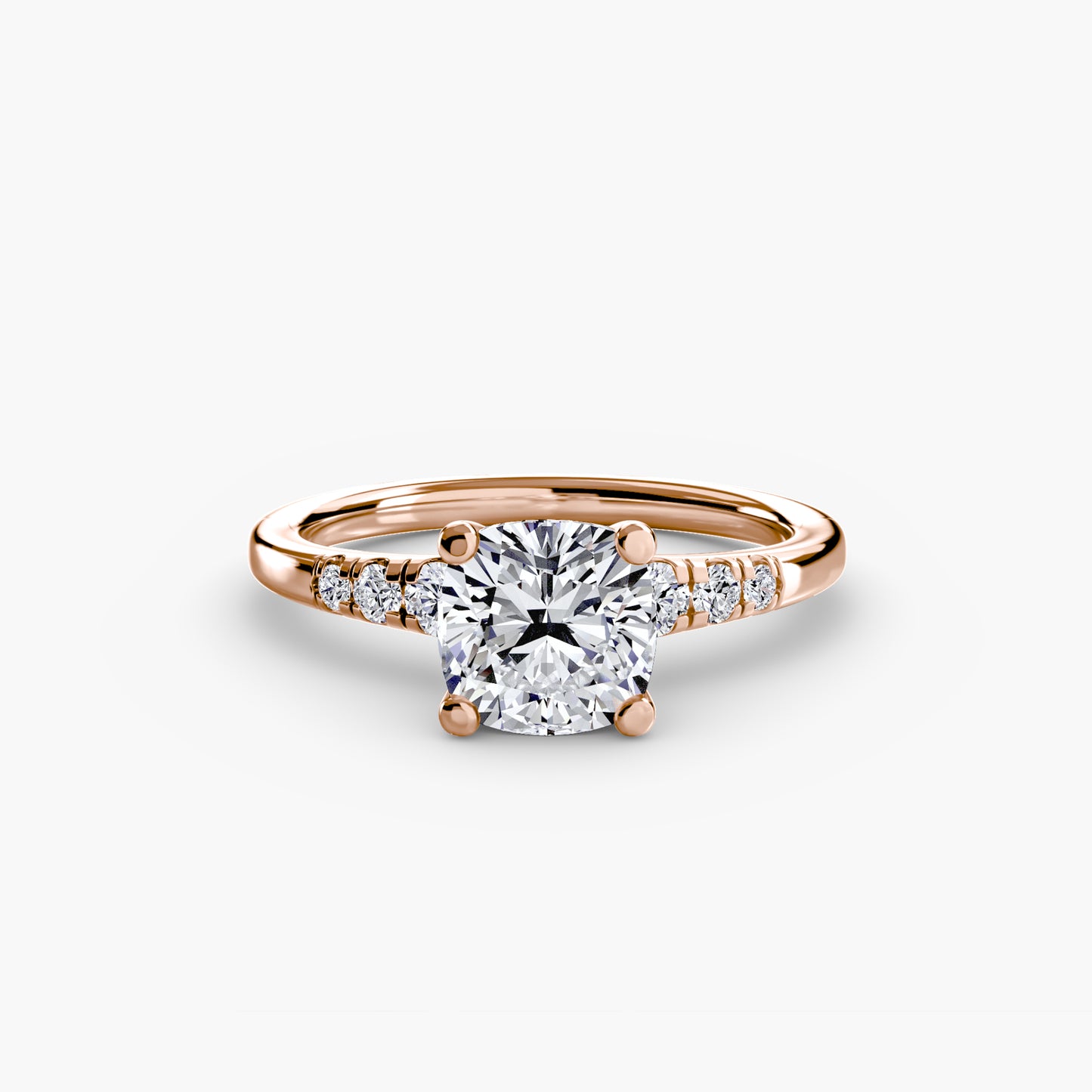 The "Grace" Solitaire with French Set Accents