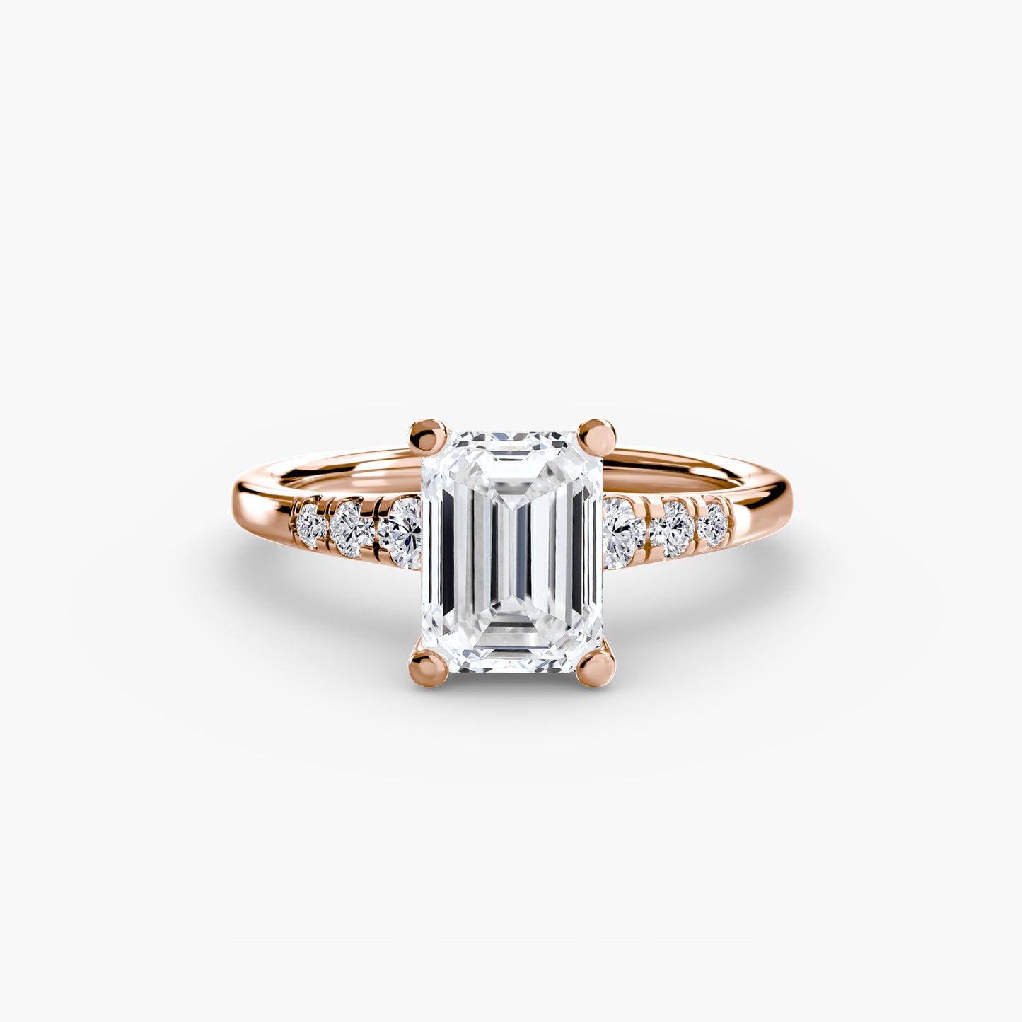 The "Grace" Solitaire with French Set Accents
