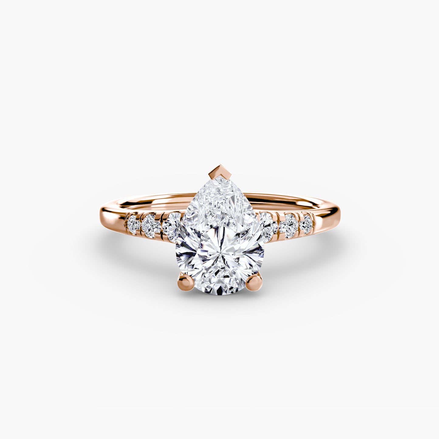 The "Grace" Solitaire with French Set Accents