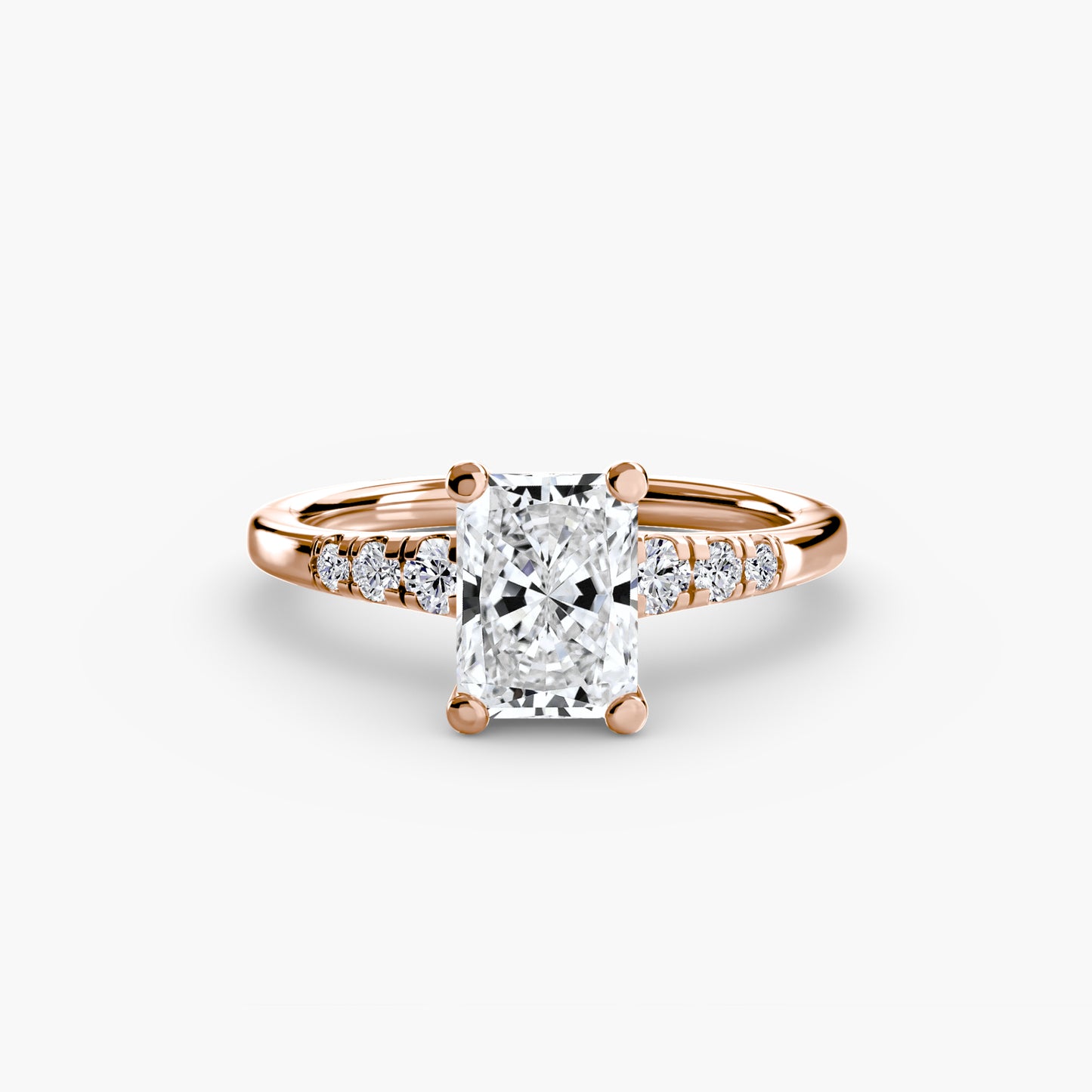 The "Grace" Solitaire with French Set Accents