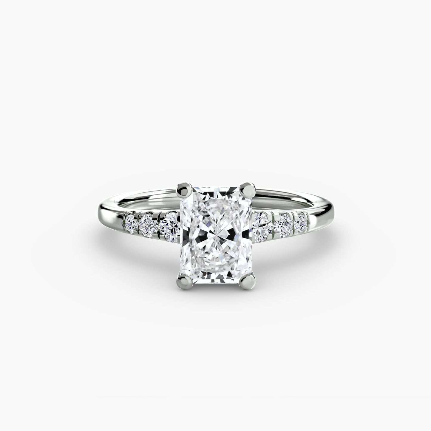 The "Grace" Solitaire with French Set Accents