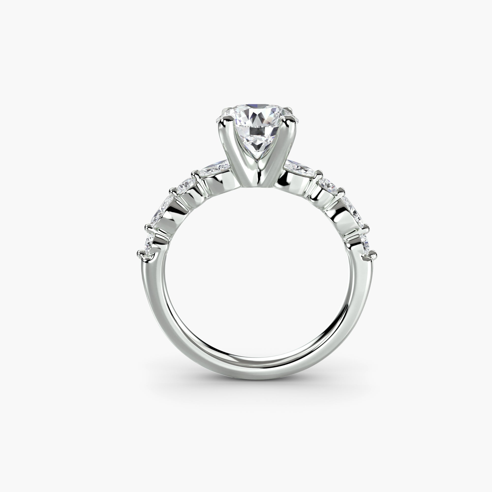 The "Taylor" Solitaire with Floating Diamonds