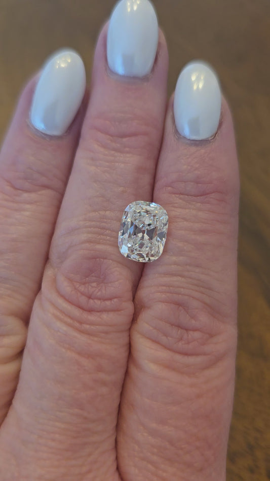 Loose 3.53 ct F/VVS2 Cushion Brilliant (OMC) Lab Diamond - IGI Certified