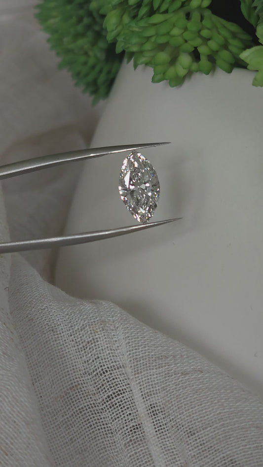 Loose 2.04 Ct G/VS2 Marquise Lab Diamond - IGI Certified