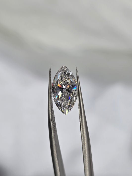 Loose 2.04 Ct G/VS2 Marquise Lab Diamond - IGI Certified