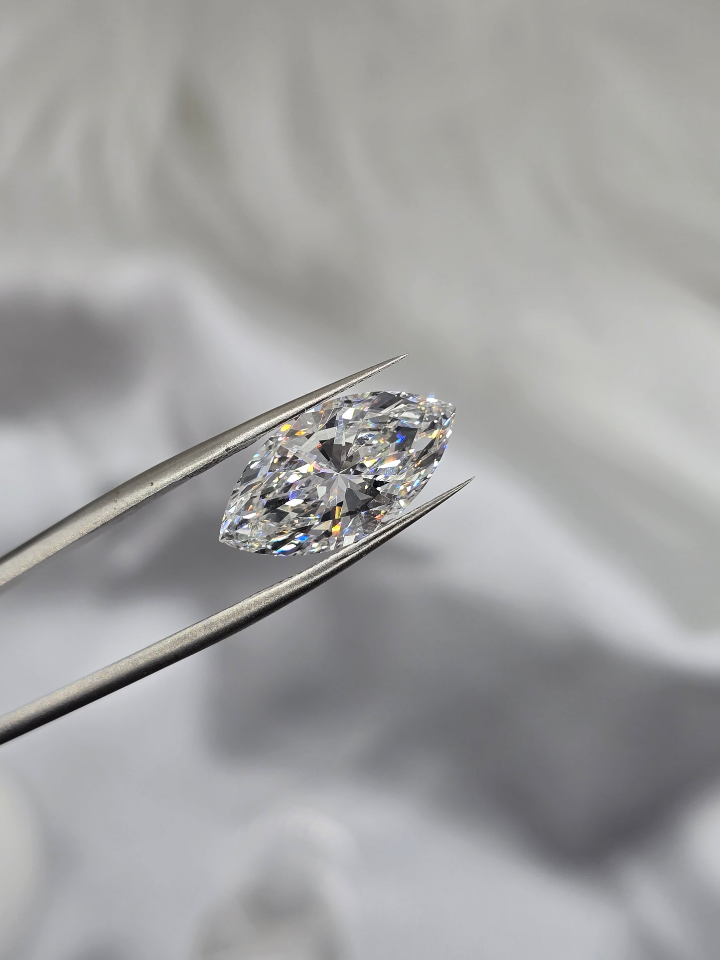 Loose 5.05 Ct E/VVS2 Marquise Lab Diamond - IGI Certified