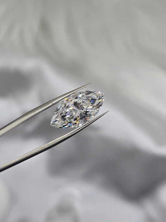 Loose 5.05 Ct E/VVS2 Marquise Lab Diamond - IGI Certified