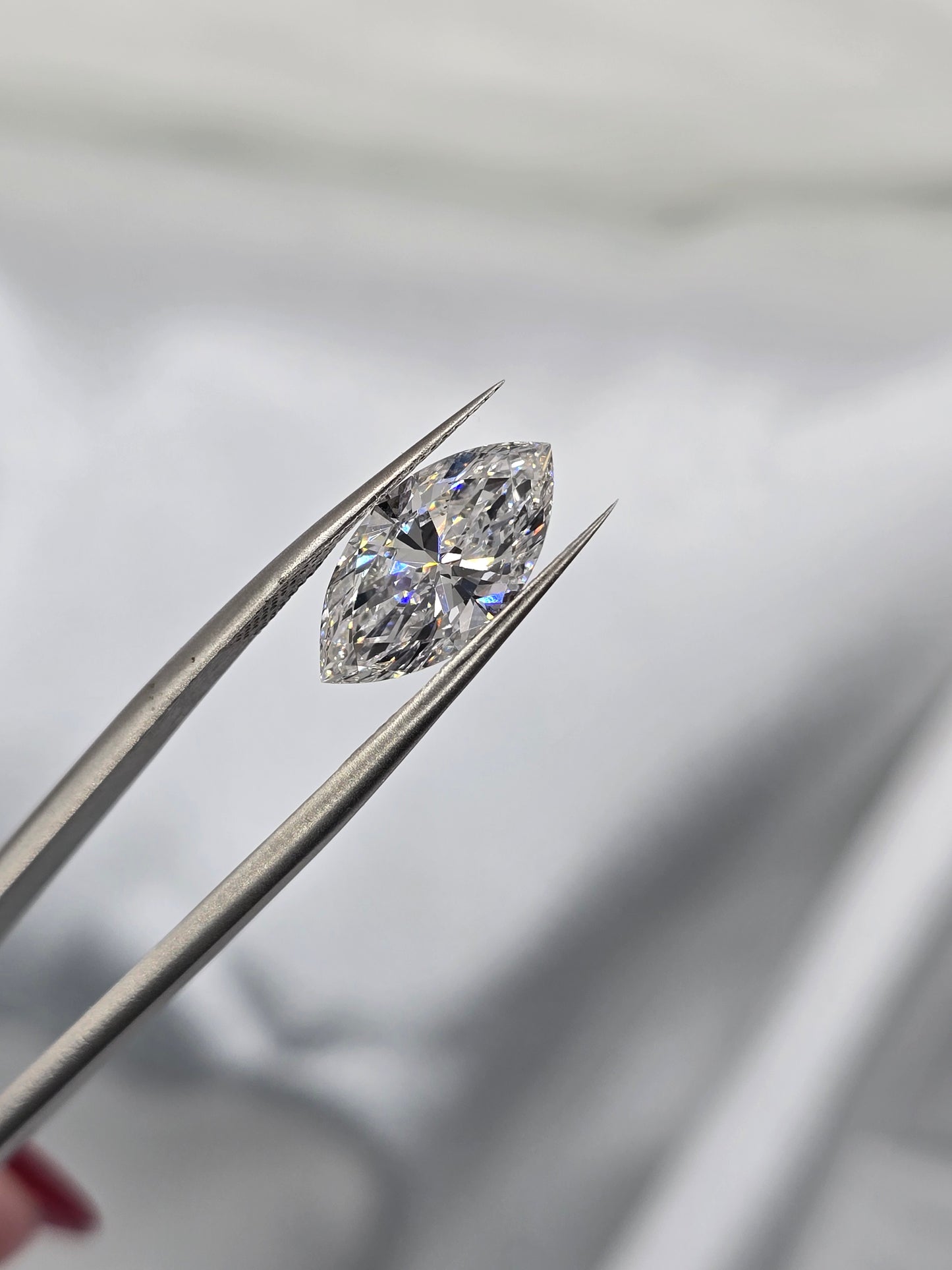 Loose 3.03 Ct E/VS1 Marquise Lab Diamond - IGI Certified