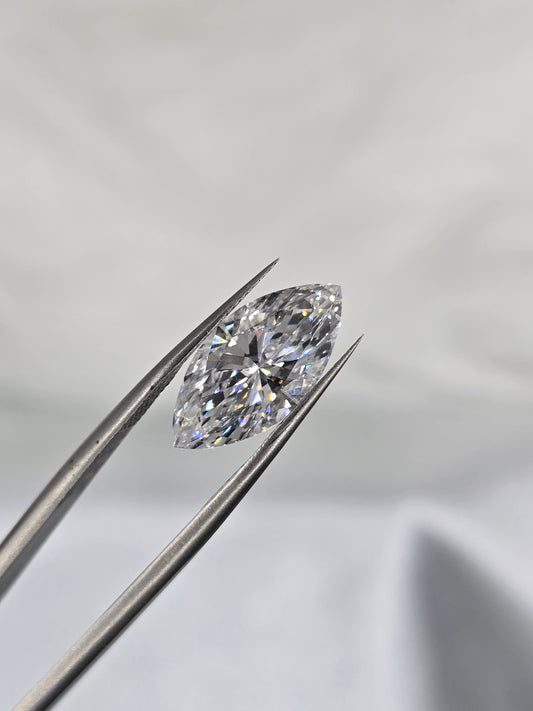 Loose 4.10 Ct E/VS1 Marquise Lab Diamond - IGI Certified