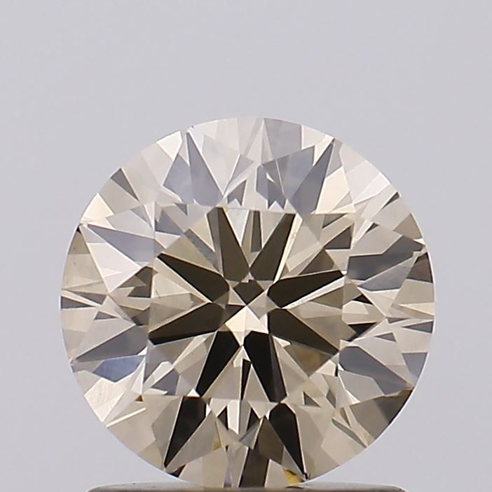 Loose 1.25 ct Round Light Brown VS1 Lab Diamond - IGI Certified